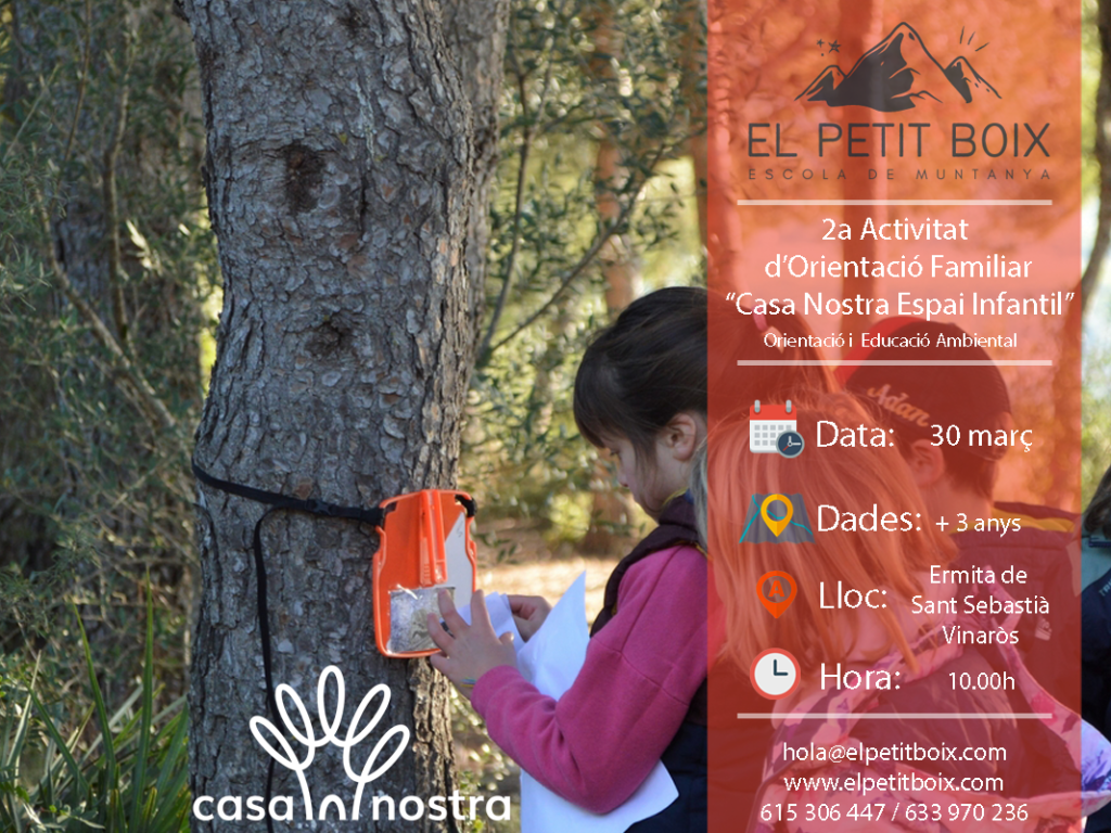 [:ca]2a Activitat d'Orientació a la natura "Casa Nostra Espai Infantil", 30 de març de 2025.[:]